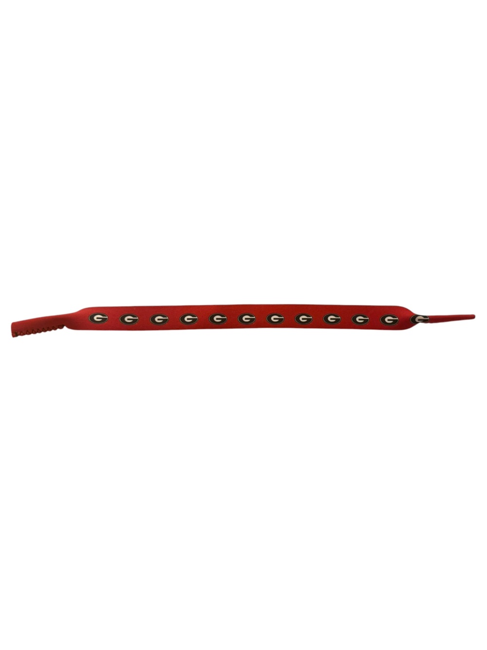 UGA University of Georgia Bulldogs Sunglasses Holder Straps Croakies Unisex - Picture 2 of 5